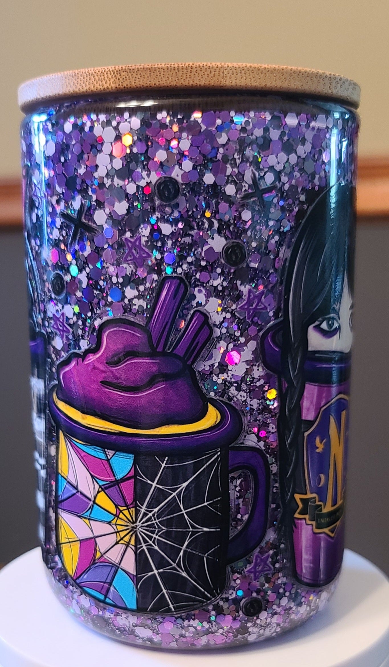 Wednesday 16oz Snow Globe Mug