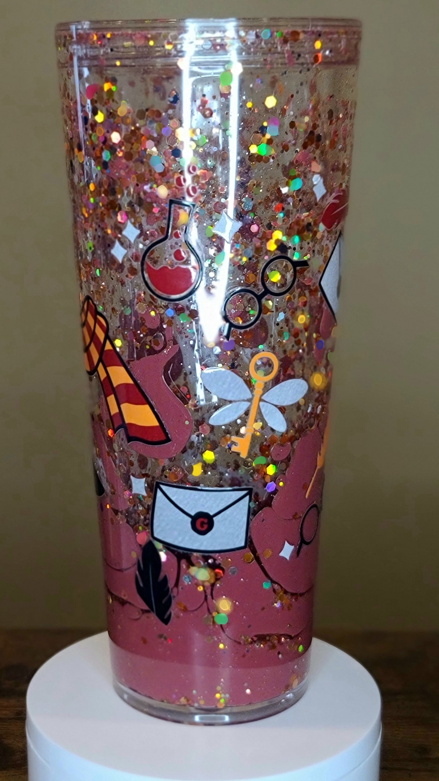 24oz HP Lava Drip Tumbler
