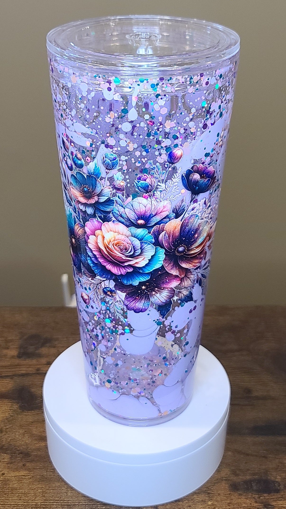 24oz Owl Lava Drip Tumbler