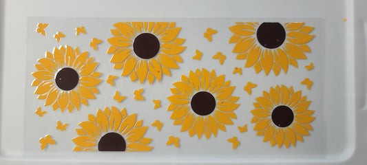 Sunflowers & Butterflies