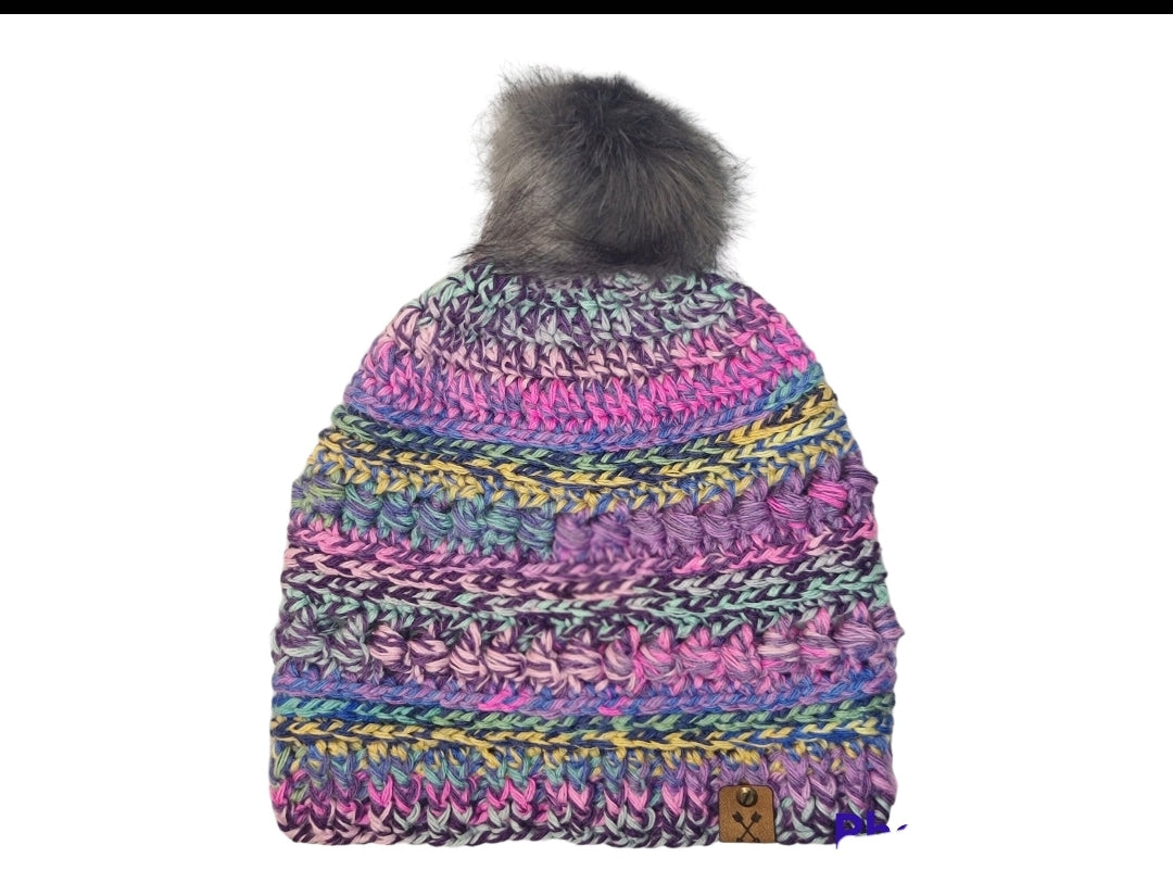 Bead Stitch Winter Hat