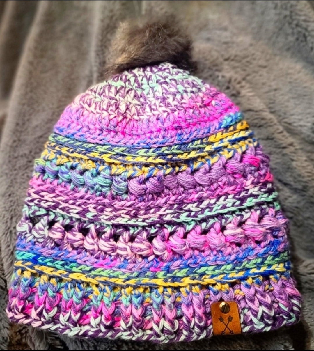 Bead Stitch Winter Hat