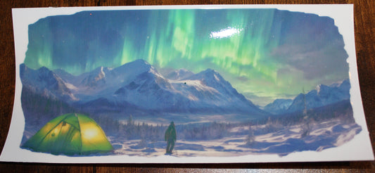 Aurora & Mountains 2