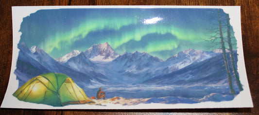 Aurora & Mountains 3